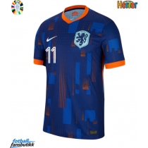 Nederland Cody Gakpo #11 Bortedrakt EM 2024 Kortermet